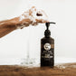 Outlaw The Gambler natural body wash with bourbon whiskey tobacco and leather scent