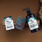 Gift set with Mountain Hideout pine and earth scented soap and body lotion by Outlaw