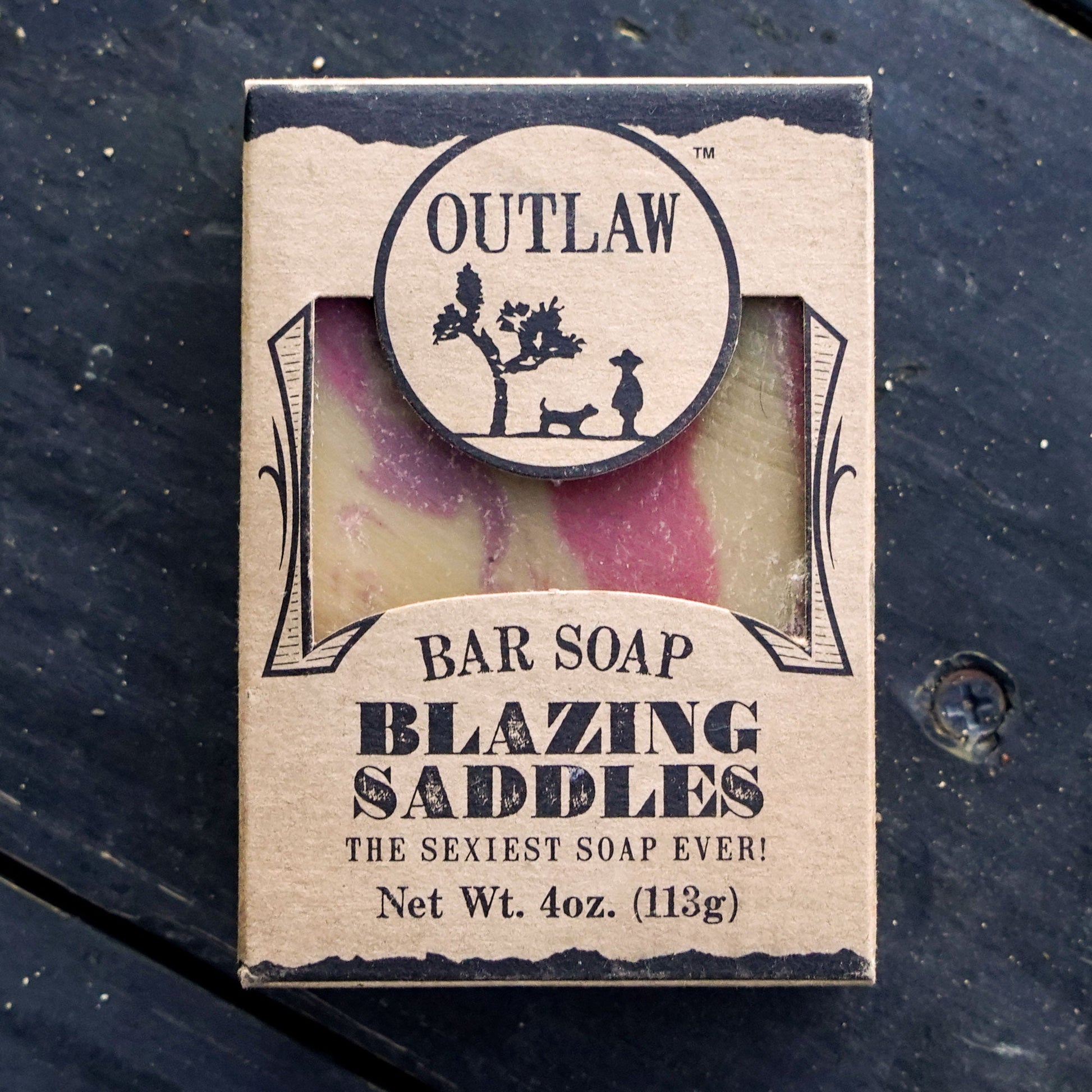 Outlaw Blazing Saddles Handmade Soap