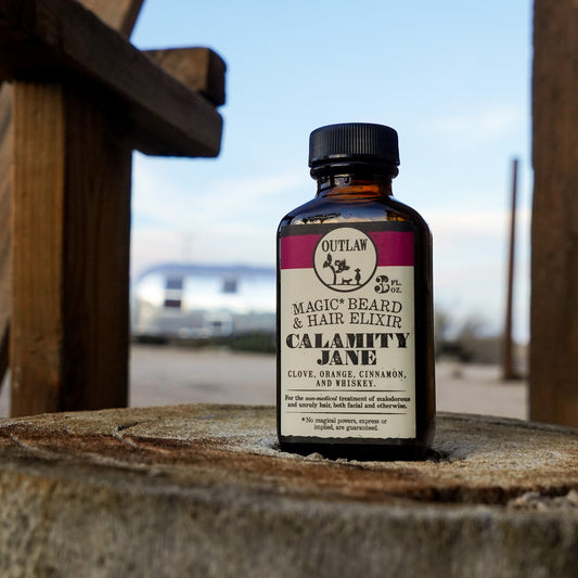 Calamity Jane Clove, orange, cinnamon, and whiskey beard oil