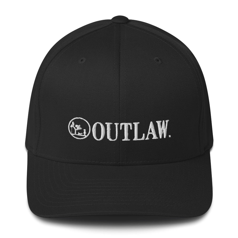 Outlaw Embroidered Baseball Hat