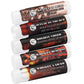 Outlaw five flavors of alcohol flavored lip balm for men and women