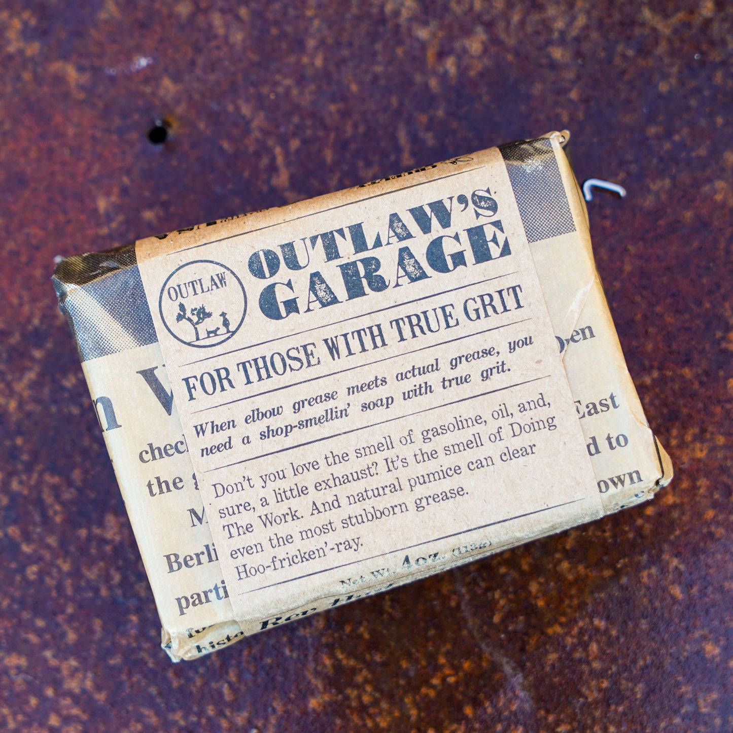 Outlaw's Garage Natural Pumice Soap