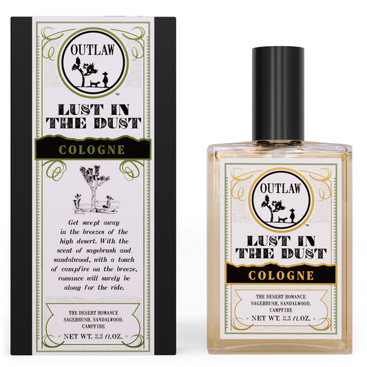 Lust in the Dust spray cologne by Outlaw