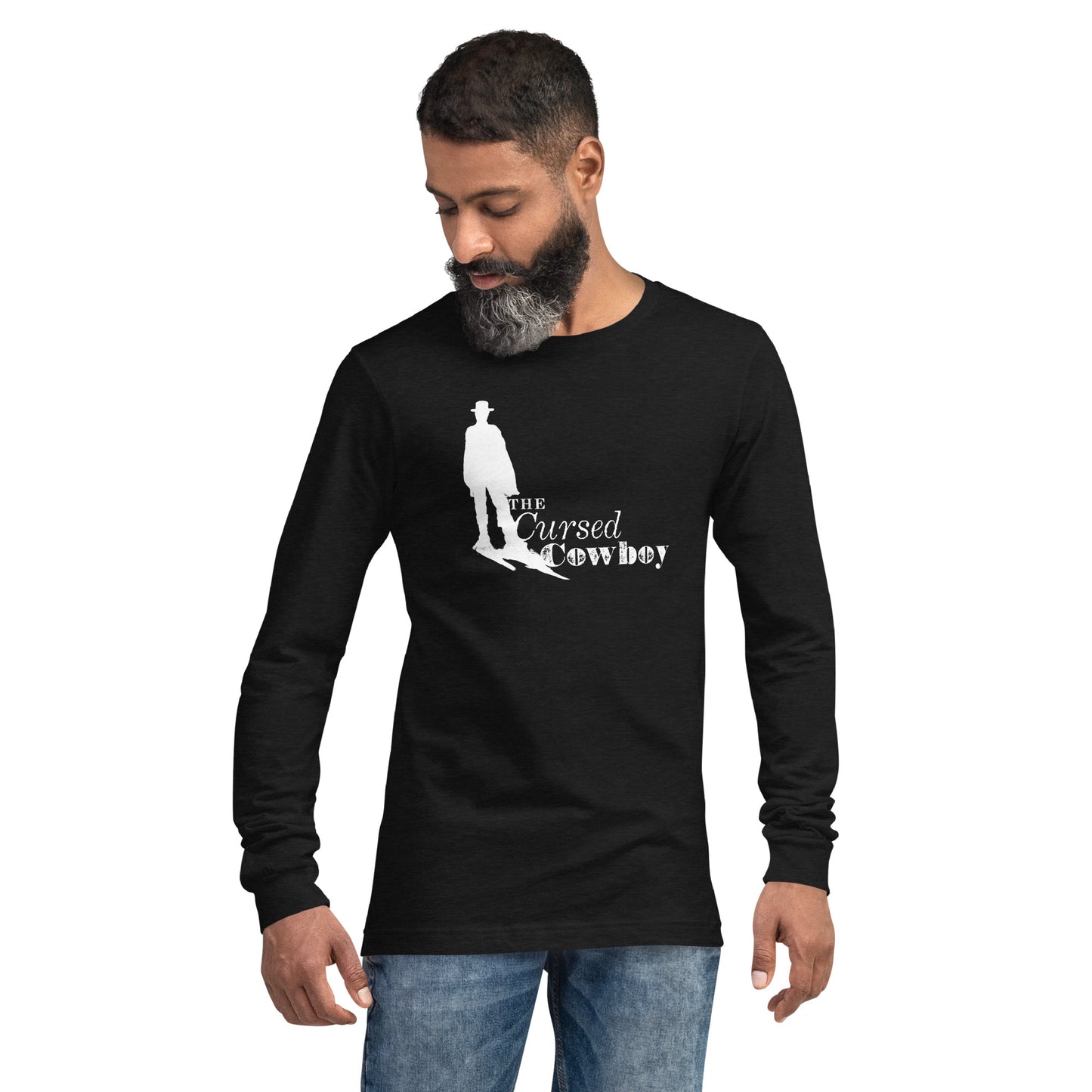 The Cursed Cowboy Limited Edition Black Long Sleeve T-Shirt