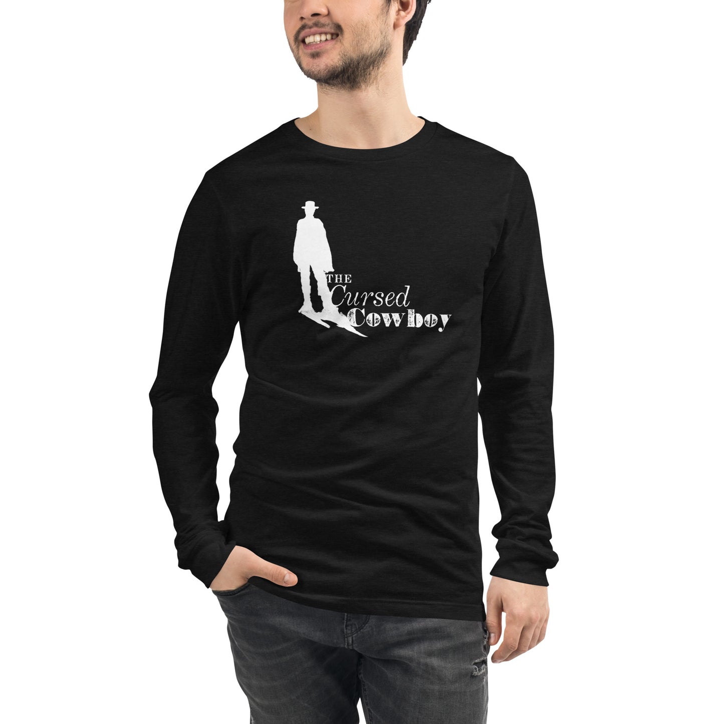 The Cursed Cowboy Limited Edition Black Long Sleeve T-Shirt